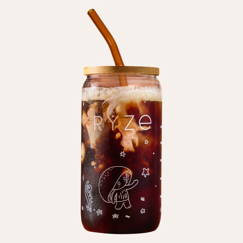 IcedDarkRoastCoffeeGlass1